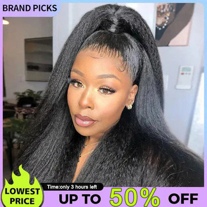 ⚡Sale Happening Now: 50% OFF – 🌷Pre-Cut Lace Wig · Seamless Natural Blend