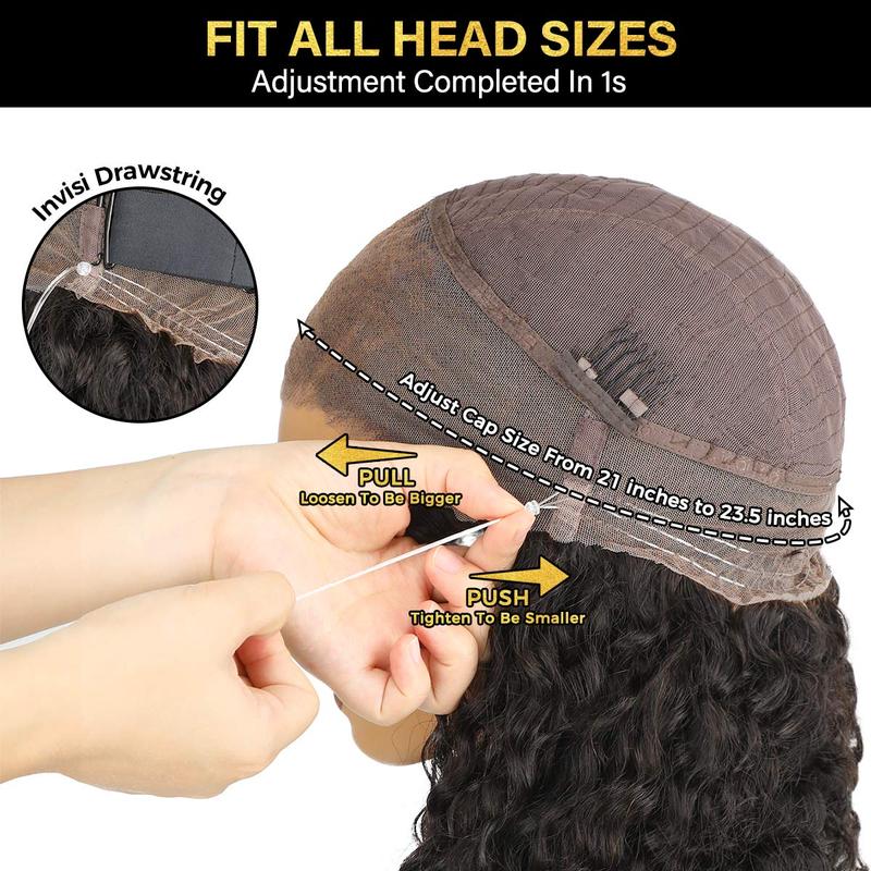 ⚡Sale Happening Now: 50% OFF – 🌷Pre-Cut Lace Wig · Seamless Natural Blend